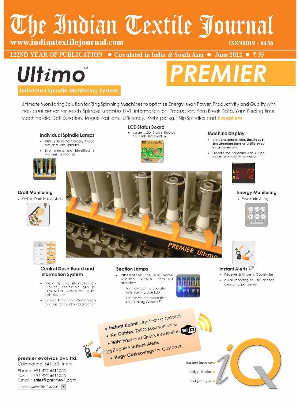 The Indian Textile JournalJune 2012 Magazine